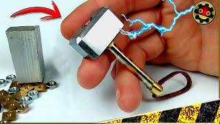 MAKING MINI THOR,S HAMMER MAGNETIC KEYCHAIN With Scrap and Screws