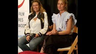 Colcoa 2017 press conference Dalida (Lisa Azuelos, Sveva Alviti)