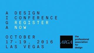 2016 AIGA Design Conference: The Shape of Now