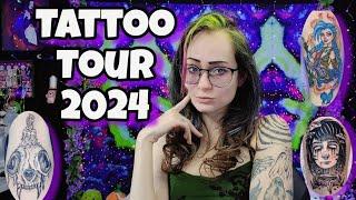 TATTOO TOUR 2024! (About 15 Tattoos Currently)