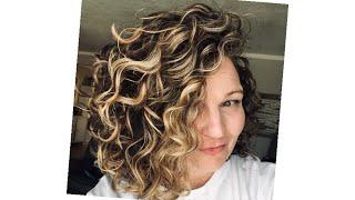 Volume for curly hair. Root lifting