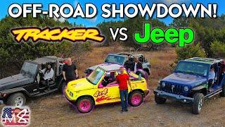 Our Geo Tracker Battles Jeeps In Epic Off-Road Showdown!