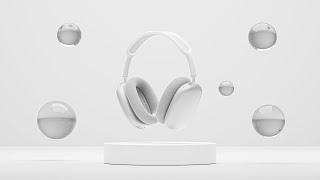 3D Product Animation Headphones Blender