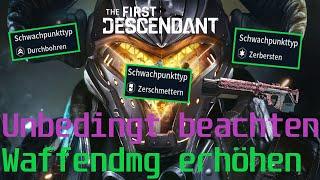 The First Descendant - Waffenschaden - Schadenstypen beachten - Anfänger - Koloss - Bosse - Gameplay