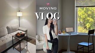 미국 이사 vlog | 두번째 자취, 2.5룸 투어  아늑한 아지트에 홈카페가 생겼따