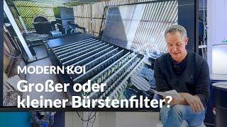 Verhältnis von Bürstenfilter zu Biologie | Modern Koi Blog #7132