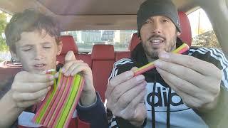 Son & Father Candy Reviews - Episode 83 -  Sweettarts Ropes Watermelon Berry