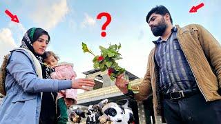 Acts of Kindness: Masoud Brings Flowers and Builds a Home for Zalfa's Dogs" ️