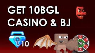 PROFIT 10BGL+ WITH BLACKJACK AND CASINO! BIG BETS GROWTOPIA CASINO, HOW TO GET RICH 2022, PROFIT BIG