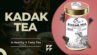 JUST SIPP Kadak Tea Rich in Antioxidant Infused with Wellness Herbs & Premium Quality Spices