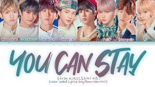 Stray Kids - You Can STAY (Color Coded Lyrics Eng/Rom/Han/가사)