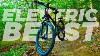 RANDRIDE Ebike Review - YG90 Forerunner POWERFUL 1000W Full Suspension Electric Mountain Bike!