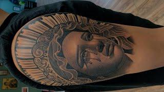 TATTOO TIMELAPSE-VIRGEN MARY/MERCH DROP