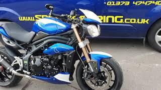 Triumph Speed Triple SP Engineering 3-1 Xtreme Exhaust