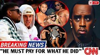 Usher and Justin Bieber LAY DOWN Diddy For Destroying Their Life  as young Teenage boys..