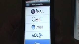 How to get Hotmail to work with mail app for ipod touch