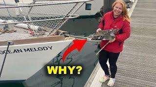 We removed this important part of our boat! Why?