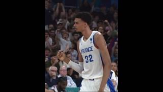 Best of Victor Wembanyama at PARIS 2024 OLYMPICS #paris2024 #fiba #francebasketball