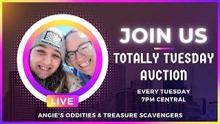 TOTALLY TUESDAY AUCTION Live Abandoned STORAGE UNIT