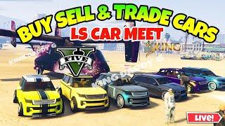 LIVE GTA 5 LS CAR MEET BUY & SELL CARS GCTF CAR MERGE PS4 GTA 5 ONLINE Live Stream #gctf #lscm