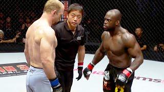 Brock Larson (USA) vs Melvin Manhoef (Netherlands) | MMA fight HD