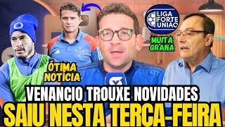 VENÂNCIO TROUXE NESTA MANHÃ DE TERÇA-FEIRA! MUITA GRANA! LFU, WILLIAM, INGRESSOS E TREINOS NA TOCA