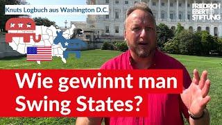 Wie gewinnt man Swing States? | US-Präsidentschaftswahl 2024 | Knuts Logbuch