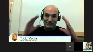 How Netflix Uses Big Data (Todd Yellin Speaker Hangout)