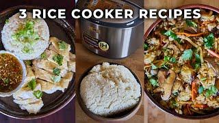 3 Rice Cooker Recipes That Anyone Can Make!