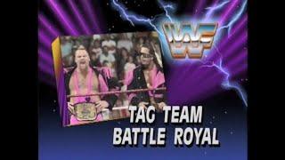 Tag Team Battle Royal   SuperStars Feb 16th, 1991