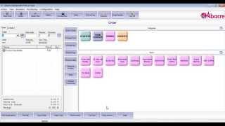 Abacre Restaurant Point of Sale: working with inventory from items window