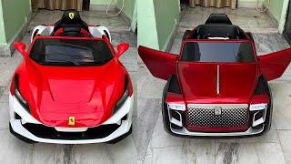 RC Rolls-Royce Car & RC Ferrari Car Unboxing & Testing!! 