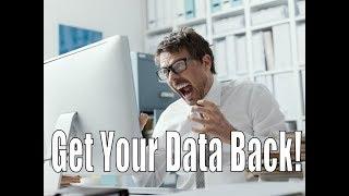 How To Recover Data From A Formatted Hard Drive
