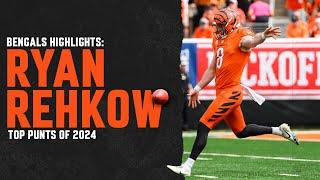 Ryan Rehkow's BEST PUNTS of 2024 | Bengals Highlights