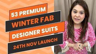 Premium Winter & all season fabric Designer Suits Showcase by Choyce - Richa S Chopraa - 24th Nov 23