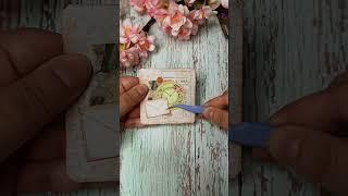 RING JOURNAL WITH ME | paper tag | Scrapbooking | collage | no talking | light music