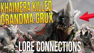 Paragon Khaimera & Grux Lore Connections "KHAIMERA KILLED GRANNY GRUX, GRANDMA GRUX! JUNGLE GODS!!!"