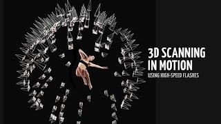 3d-scanning a dancer in motion using high-speed flashes