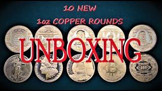 kandjrefining - UNBOXING 1oz Copper Rounds from JM BULLION