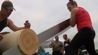 Axe Women Chip Away at Lumberjack Stereotypes