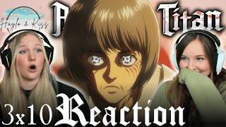 Friends | ATTACK ON TITAN | Reaction 3x10