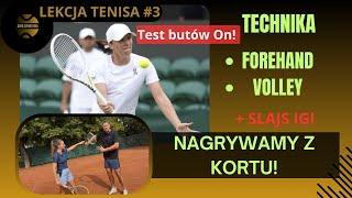 LEKCJA TENISA #3: KIEDY IGA ŚWIĄTEK POWINNA UŻYWAĆ SLAJSA? TECHNIKA FOREHANDU I WOLEJA