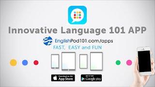 Learn English with our FREE Innovative Language 101 App!