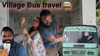 Village Bus பயணம்  நிக்காம போன Bus | Adventurous trip | Hussain Manimegalai