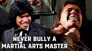 Never bully a martial arts master | David Carradine in Chinatown