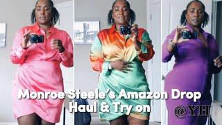 @FashionSteeleNYC ‘s Amazon Drop | Try On & Haul | #yvettahome