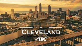 Cleveland, Ohio - USA  - by drone [4K]