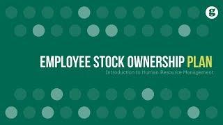 Employee Stock Ownership Plan ESOP