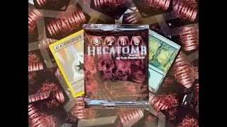 Hecatomb Booster Pack Opening | Hecatomb CCG