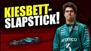 Kiesbett-Slapstick von Lance Stroll! Danner: Dummheit oder Gleichgültigkeit?